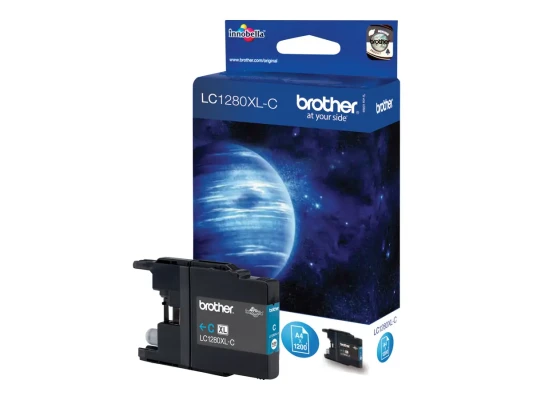 Brother LC1280XLC  |  Ink Cartridge  |  Cyan