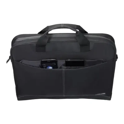 Asus  |  Nereus  |  Fits up to size 16 "  |  Messenger - Briefcase  |  Black  |  Shoulder strap  |  Waterproof