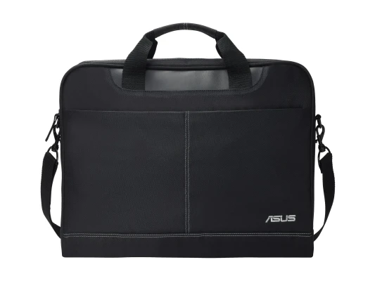 Asus  |  Nereus  |  Fits up to size 16 "  |  Messenger - Briefcase  |  Black  |  Shoulder strap  |  Waterproof