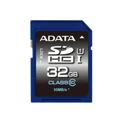 ADATA  |  Premier  |  32 GB  |  SDHC  |  Flash atmiņa klase 10  |  Nē