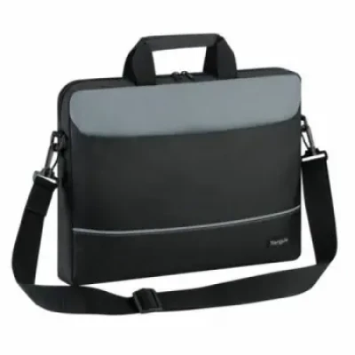 Targus  |  Intellect  |  Līdz 15.6 " izmēram  |  Messenger - Portfelis  |  Melns / Pelēks  |  Plecu siksna