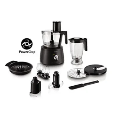 Philips  |  Avance Collection  |  Food processor  |  Food procesor  |  Bowl capacity 2.2 L  |  1000 W  |  Black
