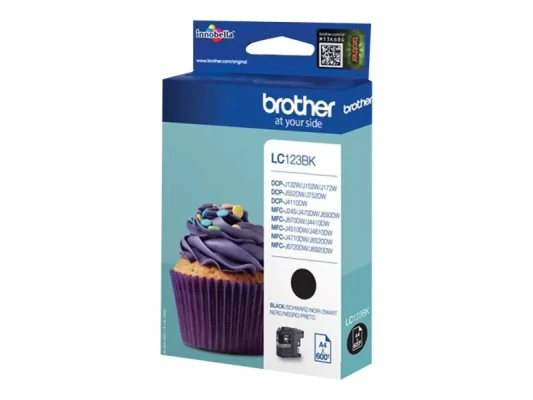 Brother LC123BK  |  Ink Cartridge  |  Black