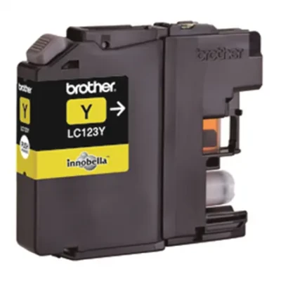 Brother LC123Y  |  Ink Cartridge  |  Yellow