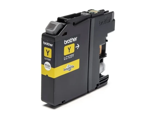 Brother LC123Y  |  Ink Cartridge  |  Yellow