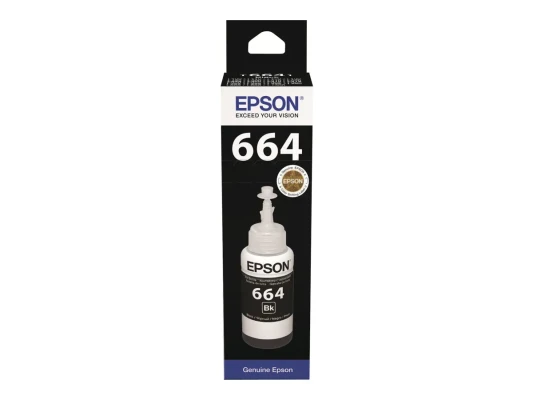 Epson T6641 Бутылка с чернилами 70ml  |  Картридж с чернилами  |  Черный