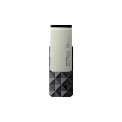 Silicon Power  |  Blaze B30  |  64 GB  |  USB 3.0  |  Melna