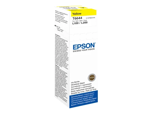 Epson T6644 Ink bottle 70ml  |  Ink Cartridge  |  Yellow
