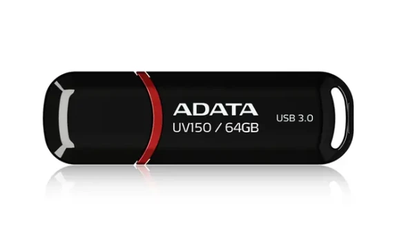 ADATA  |  UV150  |  64 GB  |  USB 3.0  |  Black