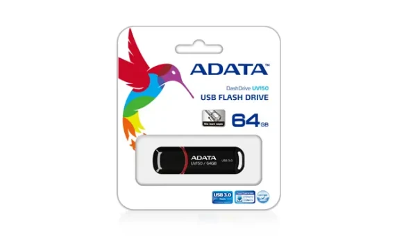 ADATA  |  UV150  |  64 GB  |  USB 3.0  |  Black