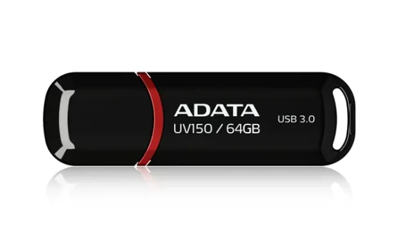 ADATA  |  UV150  |  64 GB  |  USB 3.0  |  Black