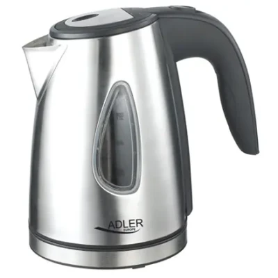 Adler  |  Kettle  |  AD 1203  |  Standard  |  1630 W  |  1 L  |  Stainless steel  |  360° rotational base  |  Stainless steel
