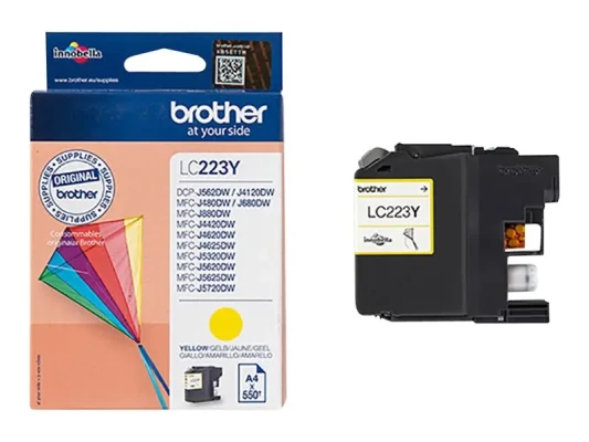 Brother LC-223Y  |  Ink Cartridge  |  Yellow