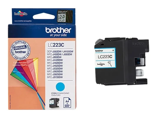 Brother LC-223C  |  Ink Cartridge  |  Cyan