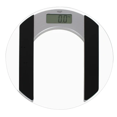 Adler  |  Body fit Scales  |  Maximum weight (capacity) 150 kg  |  Accuracy 100 g  |  Glass