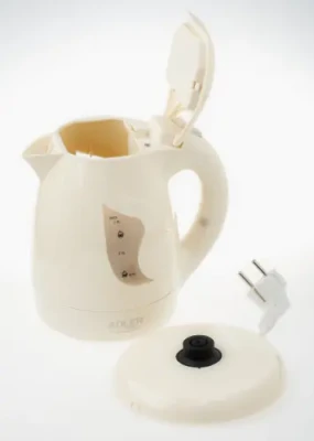 Adler  |  Kettle  |  AD 08 b  |  Standard  |  850 W  |  1 L  |  Plastic  |  360° rotational base  |  Beige