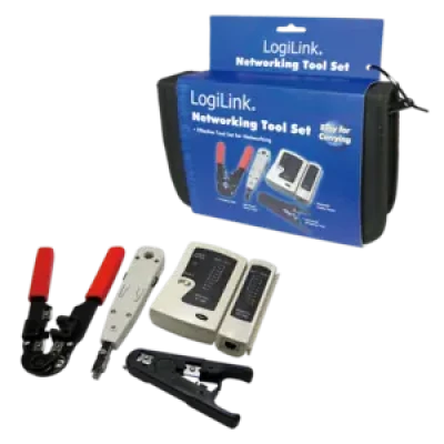 Logilink  |  Networking Tool Set with Bag, 4 parts