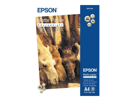 Matte Paper Heavy Weight, DIN A4, 167g / mÂ², 50 Sheets