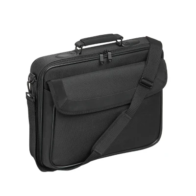 Targus  |  Classic Clamshell Case  |  Fits up to size 15.6 "  |  Messenger - Briefcase  |  Black  |  Shoulder strap