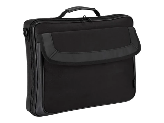 Targus  |  Classic Clamshell Case  |  Fits up to size 15.6 "  |  Messenger - Briefcase  |  Black  |  Shoulder strap