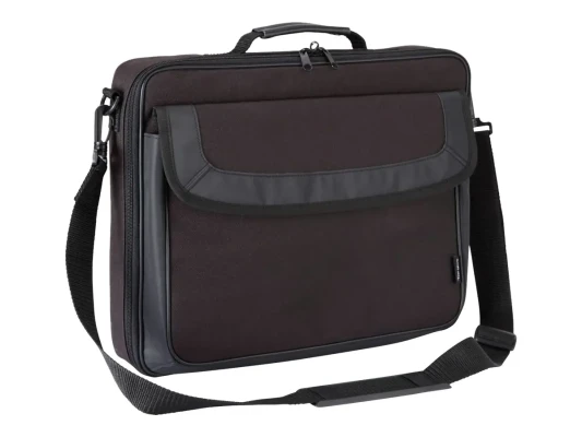 Targus  |  Classic Clamshell Case  |  Fits up to size 15.6 "  |  Messenger - Briefcase  |  Black  |  Shoulder strap