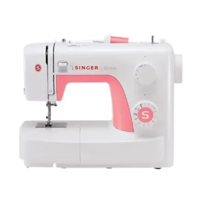 Sewing machine  |  Singer  |  SIMPLE 3210  |  Number of stitches 10  |  Number of buttonholes 1  |  White