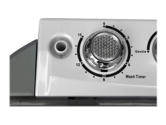 Camry CR 8052 Washing Machine  |  Top Loading  |  3 kg  |  1300 RPM  |  White / Grey