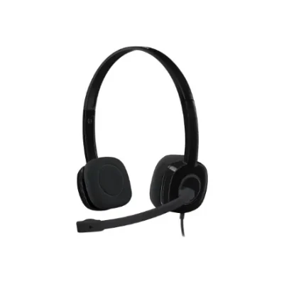 Logitech  |  H151  |  Стереонаушники  |  Черный