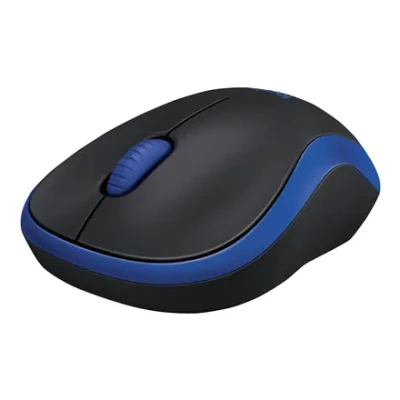 Logitech  |  Wireless Mouse  |  Blue