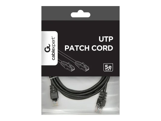 Cablexpert  |  PP12-2M cable  |  Black RJ-45  |  RJ-45