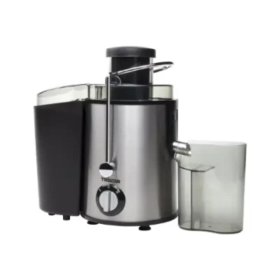 Juicer  |  Tristar  |  SC-2284  |  Type Centrifugal juicer  |  Black / Stainless steel  |  400 W  |  Number of speeds 2