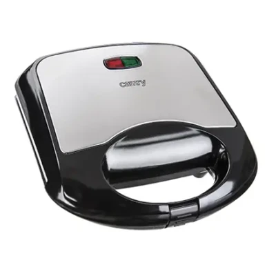 Camry  |  Sandwich maker  |  CR 3018  |  850 W  |  Number of plates 1  |  Number of pastry 2  |  Ceramic coating  |  Black