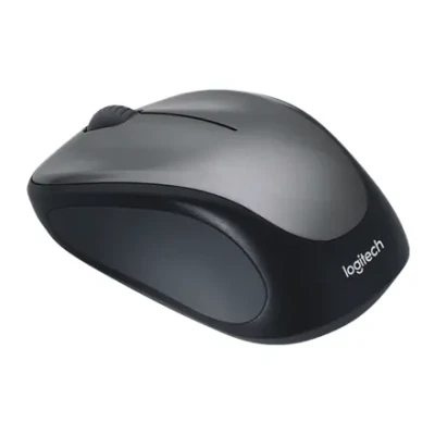 Logitech  |  Мышь  |  M235  |  Беспроводная  |  Серый / черный