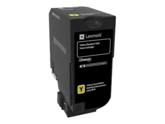Lexmark Standard Yield Toner Cartridge  |  Cartridge  |  Yellow