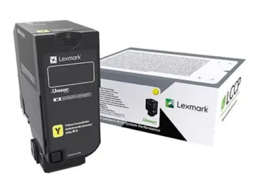 Lexmark Standard Yield Toner Cartridge  |  Cartridge  |  Yellow