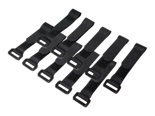 Velcro kabeļu siksna  |  KAB0056  |  Melns