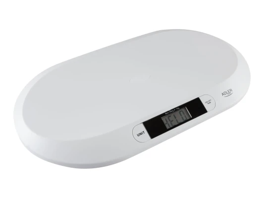 Adler  |  Adler AD 8139  |  Maximum weight (capacity) 20 kg  |  Accuracy 10 g  |  White