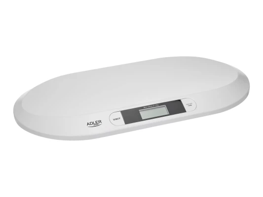 Adler  |  Adler AD 8139  |  Maximum weight (capacity) 20 kg  |  Accuracy 10 g  |  White