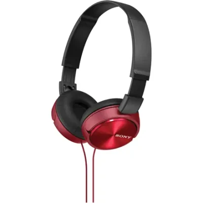 Sony  |  MDR-ZX310  |  Vadu  |  Uz auss  |  Sarkans