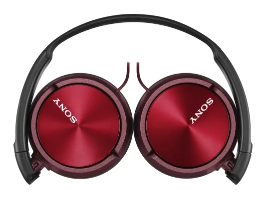 Sony  |  MDR-ZX310  |  Vadu  |  Uz auss  |  Sarkans