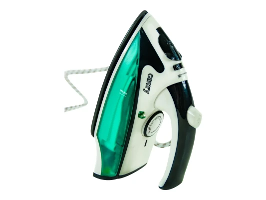 Camry  |  CR 5024  |  Steam Travel iron  |  840 W  |  Water tank capacity 40 ml  |  White / green / black