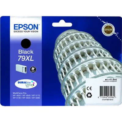 Epson C13T79014010  |  Inkjet cartridge  |  Black