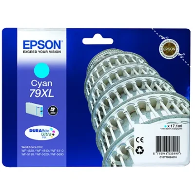 Epson 79XL  |  C13T79024010  |  Inkjet cartridge  |  Cyan