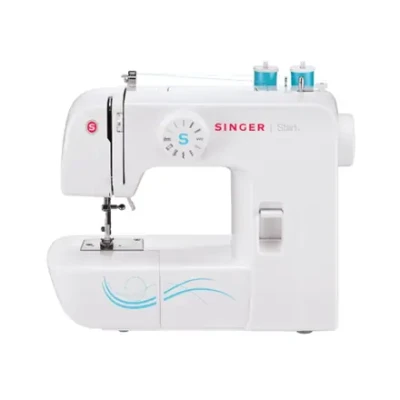 Singer  |  Sewing machine  |  START 1306  |  Number of stitches 6  |  Number of buttonholes 4  |  White