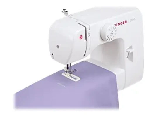 Singer  |  Sewing machine  |  START 1306  |  Number of stitches 6  |  Number of buttonholes 4  |  White