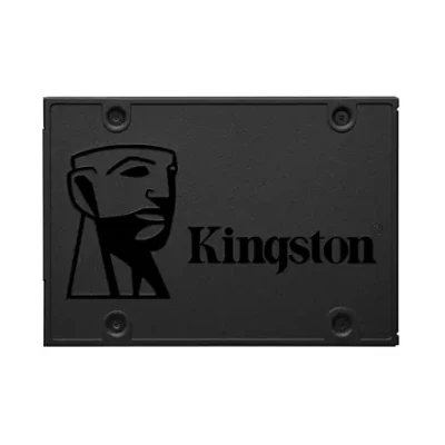 Kingston  |  A400  |  240 GB  |  SSD form factor 2.5"  |  Solid-state drive interface SATA  |  Read speed 500 MB / s  |  Write speed 350 MB / s