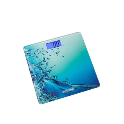 Mesko  |  Bathroom scales  |  MS 8156  |  Maximum weight (capacity) 150 kg  |  Accuracy 100 g  |  Blue
