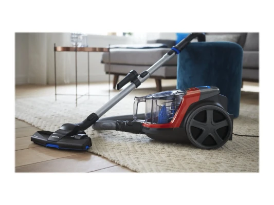 Philips  |  Vacuum cleaner  |  PowerPro Compact FC9330 / 09  |  Bagless  |  Power 900 W  |  Dust capacity 1.5 L  |  Red