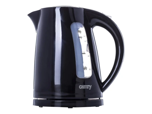 Camry  |  Kettle  |  CR 1255  |  Standard  |  2200 W  |  1.7 L  |  Plastic  |  360° rotational base  |  Black