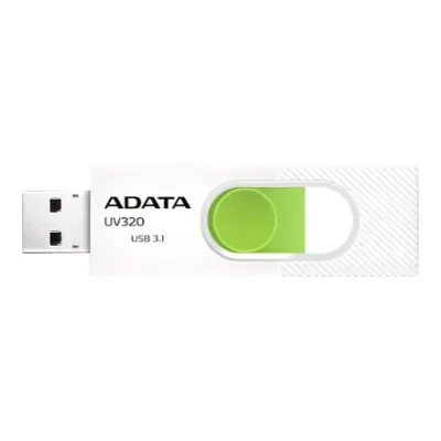 ADATA  |  UV320  |  64 GB  |  USB 3.1  |  Balts / Ziels